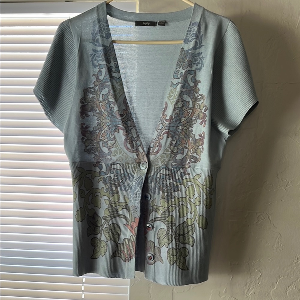 Apt. 9 Fitted Buttoned Blouse